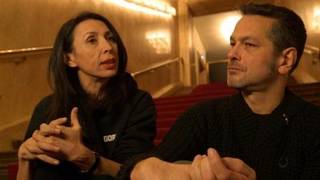 Quelle: Shermin Langhoff, Intendantin und Jens Hillje, Co-Intendant GORKI-Theater, Berlin (c) R. Dettmer-Finke